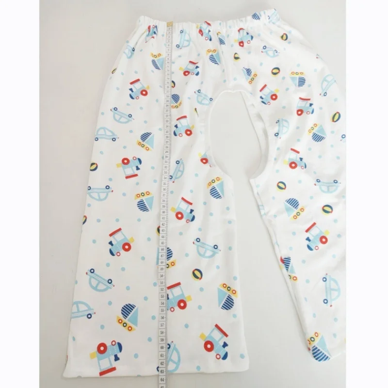 

Adult Baby Couple Open Crotch Pants DDLG Sleeping Pants ABDL Cartoon Pattern Pure Cotton Comfortable Loose Breathable Home Pants