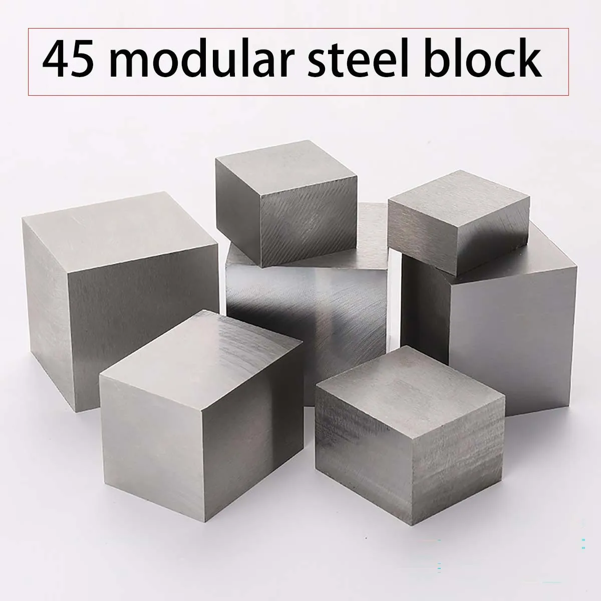 45# Carbon Mold Steel Plate Raw/Finish Block Flat Bar Custom Cut