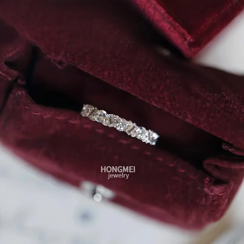 

CHOZON S925 Серебряное 18-каратное позолоченное кольцо-багет, французское минималистское оптовое регулируемое ювелирное изделие для женщин