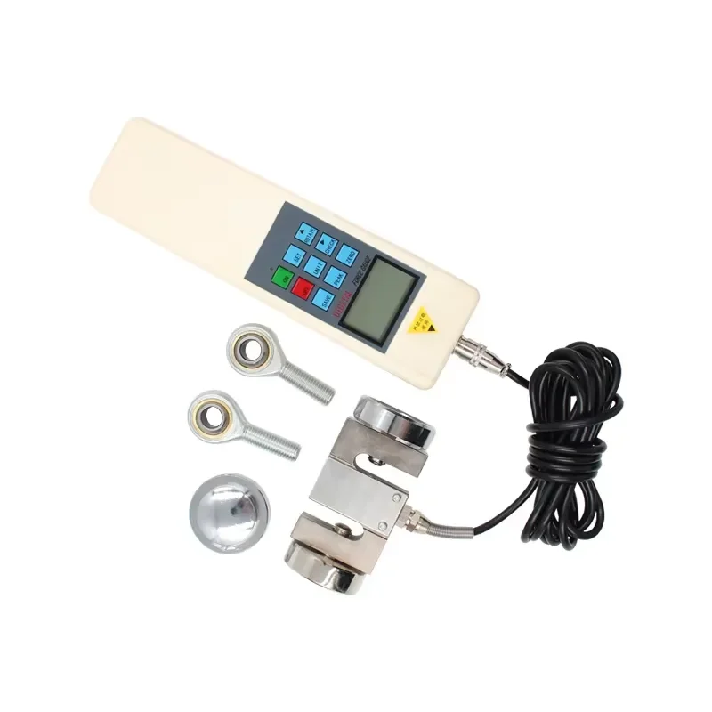 Laboratory Equipment HF-1000 Digital Push and Pull Force Meter with Load Cell 1000N Capacity 1% Precision CE Certified