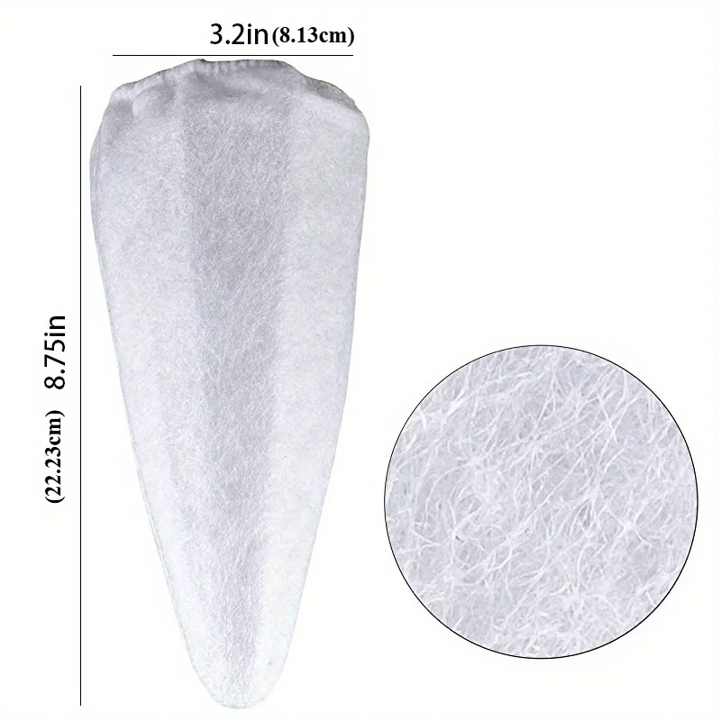 5pcs Replacement Vacuum Filter Cotton Bag for Pool Shockwave Filter High-Density Mesh Pool Filter Bag