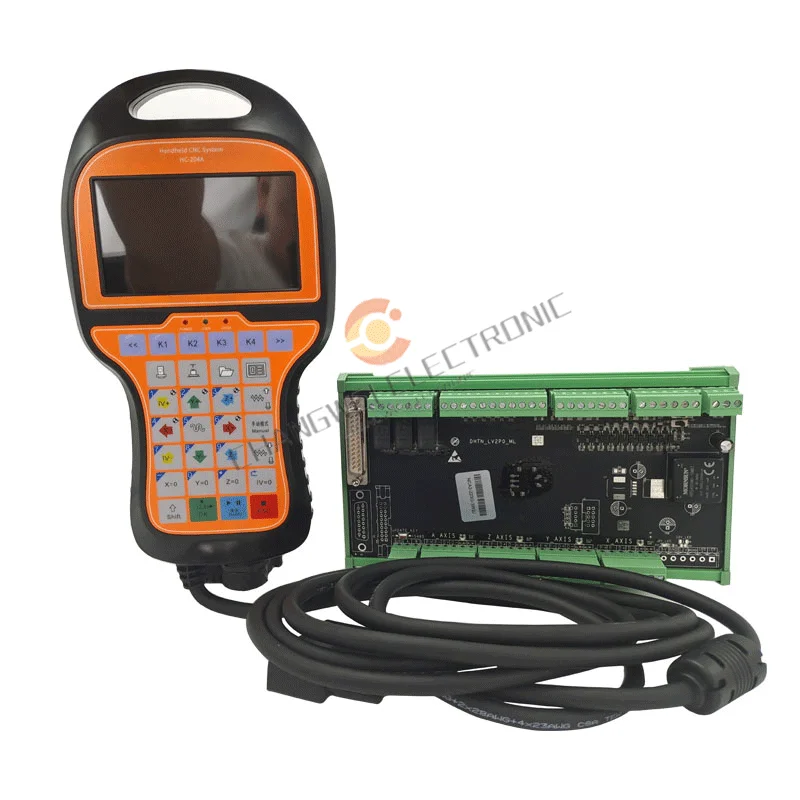 

XingDuoWei HD20 Handheld Engraving Machine Controller 3/4Axis Motion Control System Stepper Motor Controller G Code 4Axis Linkag