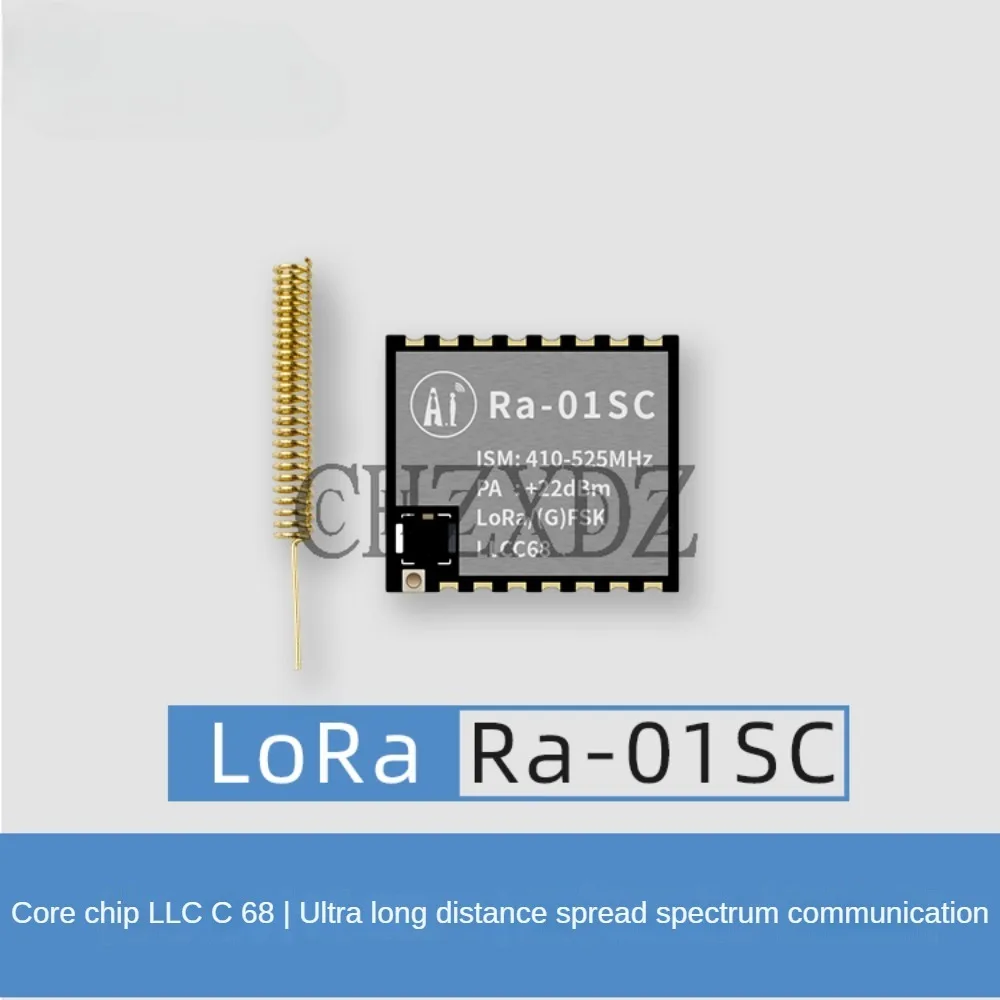 100% Original Recommend LLCC68Built-in ChipLoRa Wireless RF Module SPI Interface IPEX Antenna Ra-01SC.