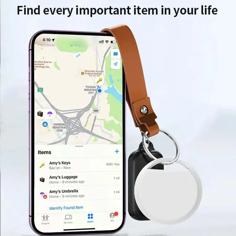 Xiaomi Smart GPS Tracker Work ITag For IOS APP Anti Lost Reminder Device MFI Rated Global GPS Car Key Pet Kids Finder Locator