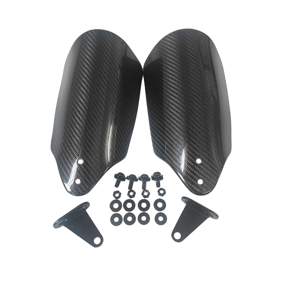 Osłona dłoni z włókna węglowego na szybę i hamulec do motocykla Harley Davidson Road Glide CVO/SE