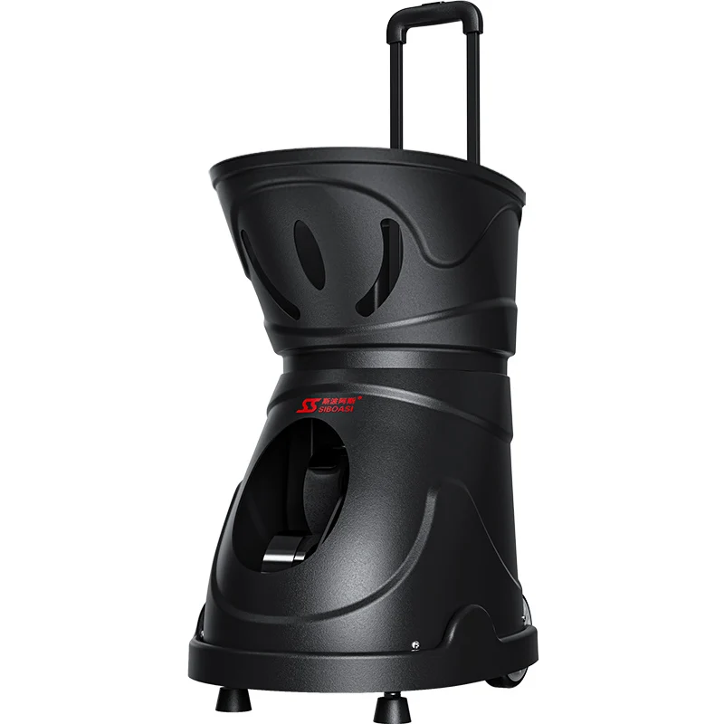 آلة كرة البيسبول الاحترافية من SIBOASI، معدات ترفيهية للتدريب على الإلكترونيات الأوتوماتيكية، تطبيق تحكم عن بعد صديق للبيئة