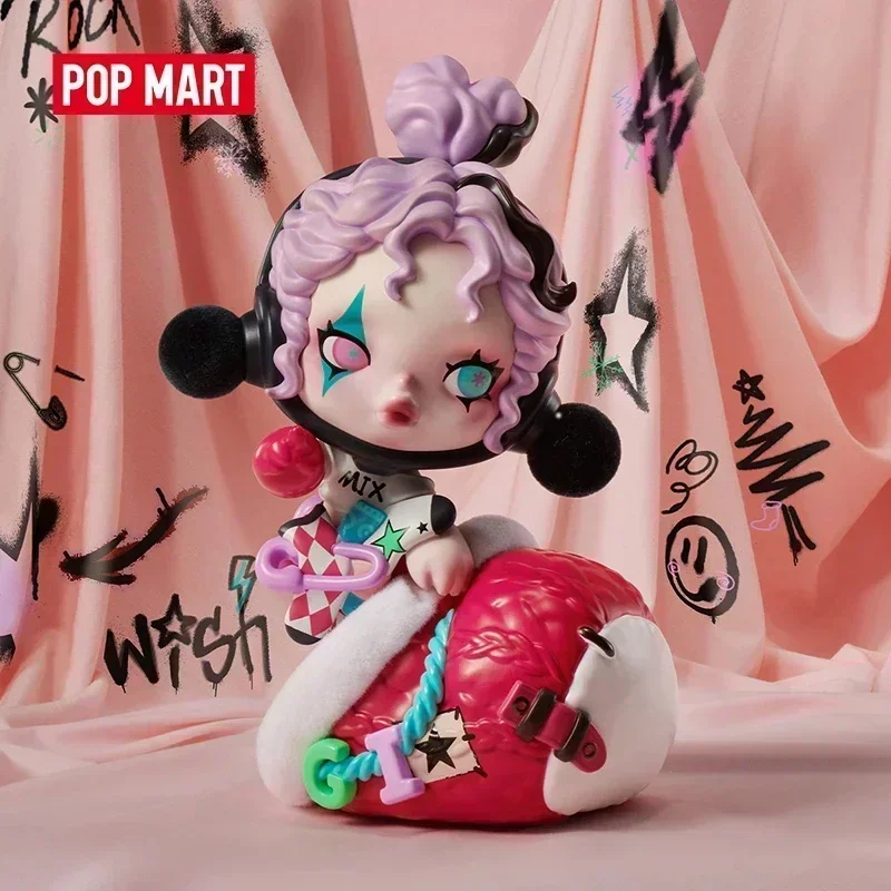 

POP MART SKULLPANDA Anime Figures Mystery Blind Box Cute Model Gift for Girls Birthday Collection