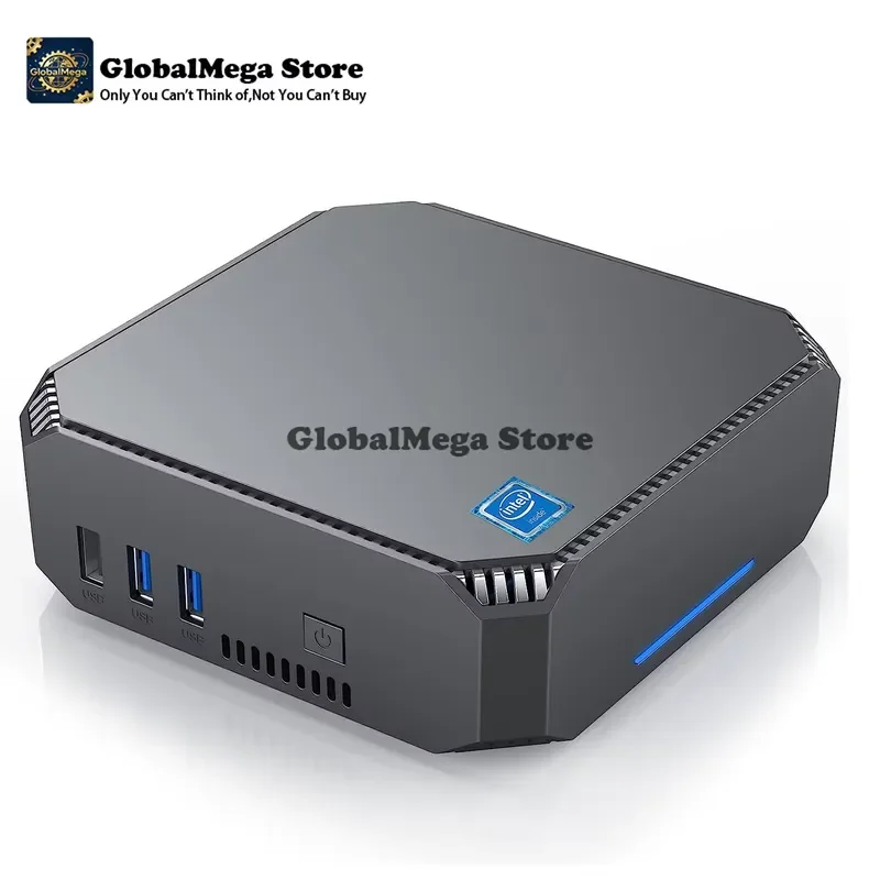 2026 Latest Mini PC Alder Lake N100 16GB RAM 512GB M2 SSD Windows 11 Pro Desktop Computer Dual Display Office Home