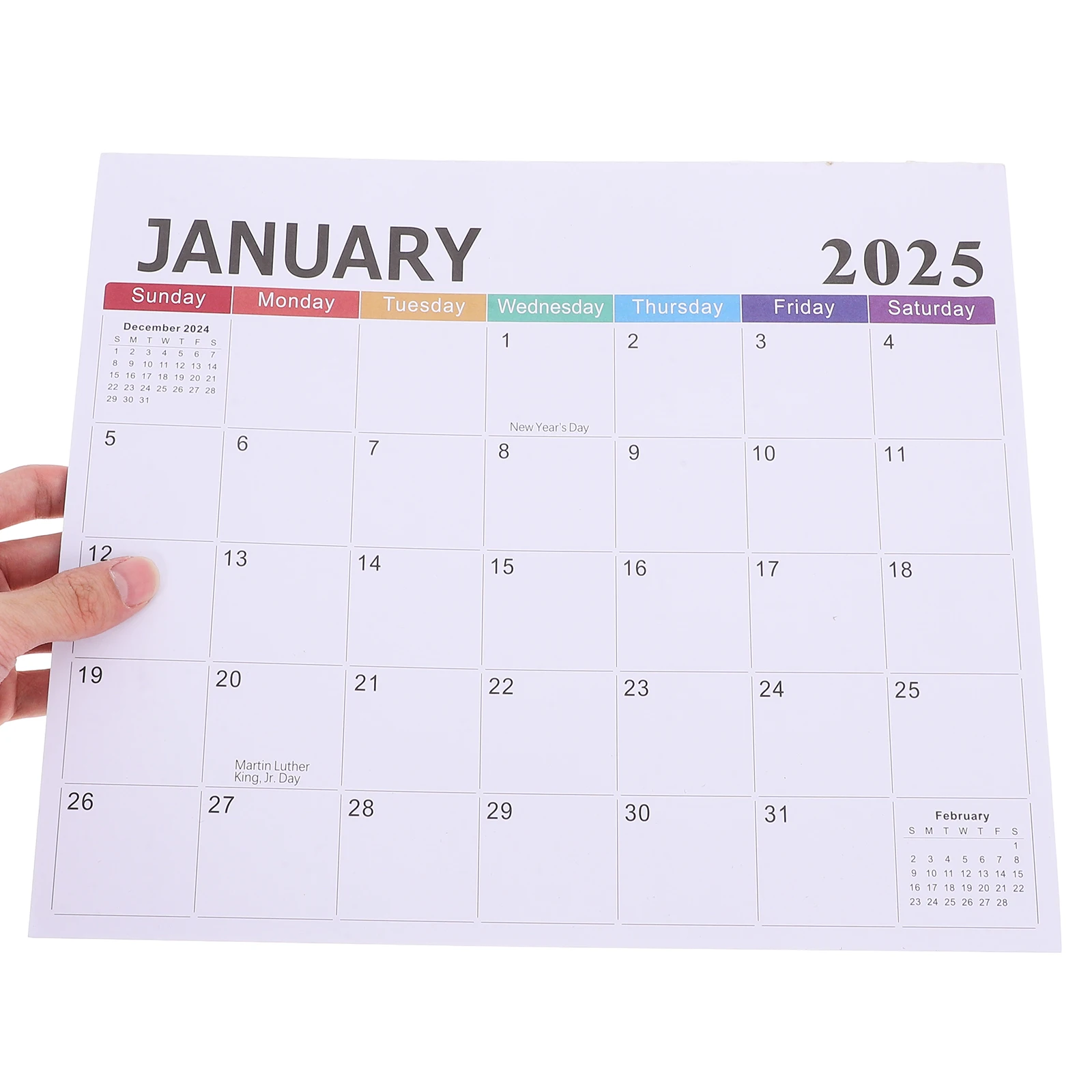Calendar for Fridge 2025-2026 Large Monthly Planner Refrigerator Smart Paper Design