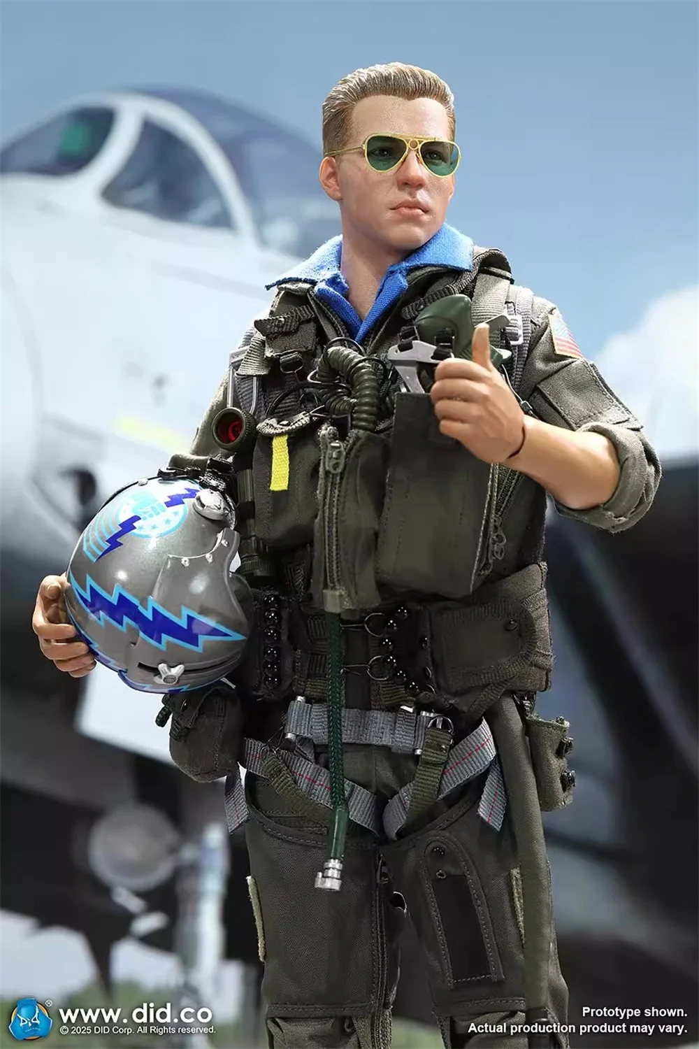 Auf Lager zum Verkauf 1/6 DID MA80182 The Friend Tom Cruise F14 US. Handsome Guy Soldier Komplettset bewegliche Actionfigur zum Sammeln