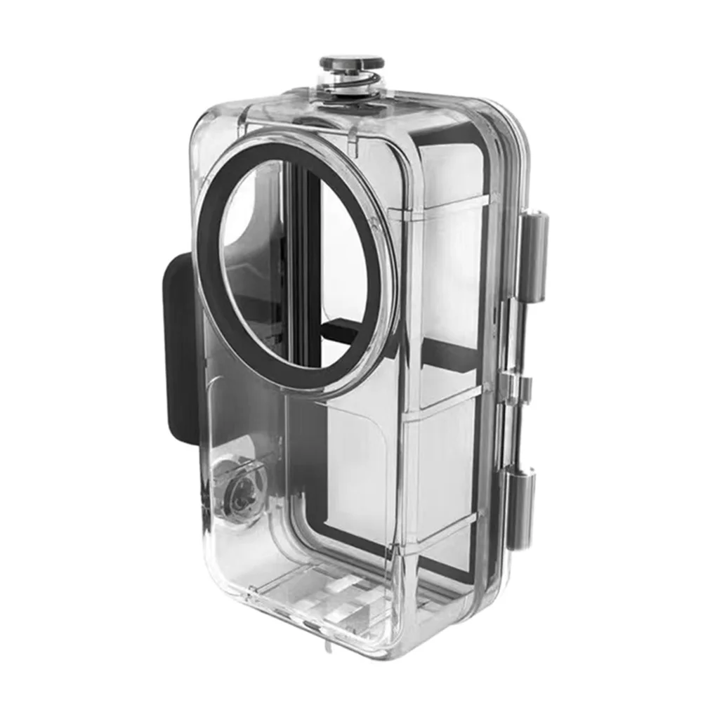 For DJI Action 2 Waterproof Case Diving Shell 45M Housing Cover Dual Screen Set Action 2 Sports Camera Accessories