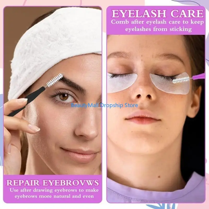 

40JD Brow Lamination Brush Spoolie для бровей для ресниц наполнителя для ресниц и подъема и оттенок инструментов Micros Brow с