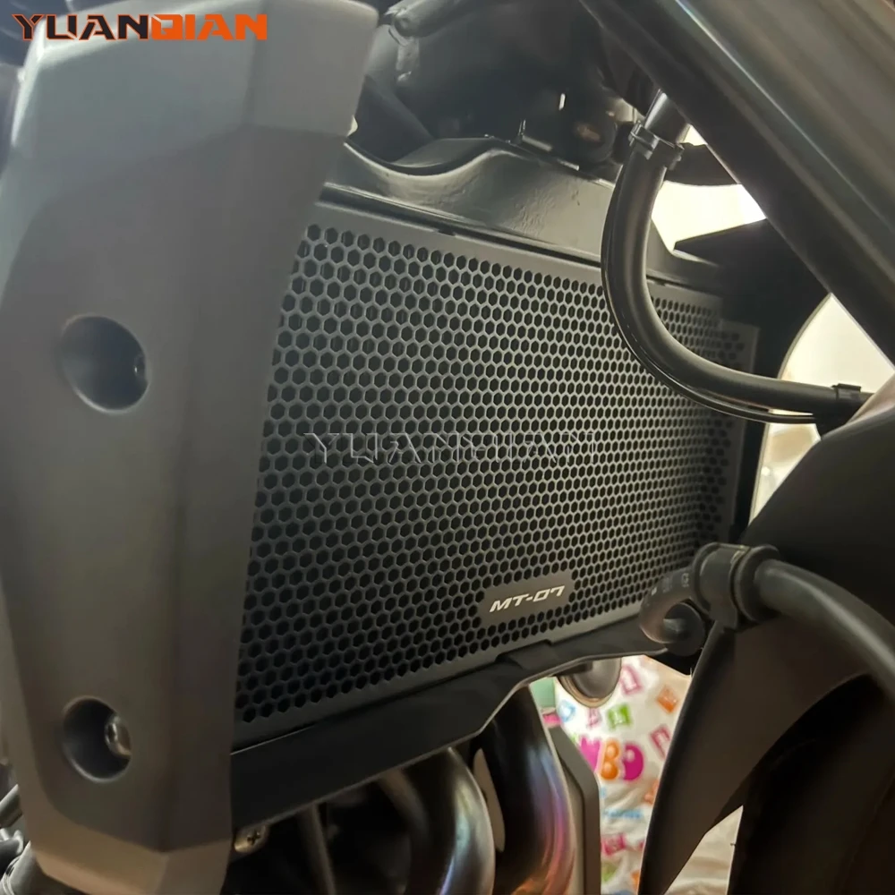 

For Yamaha MT07 MT-07 MT 07 mt07 mt 07 2025 2026 2027 Motorcycle Accessories Radiator Grille Cover Guard Protector MT07 Y-AMT
