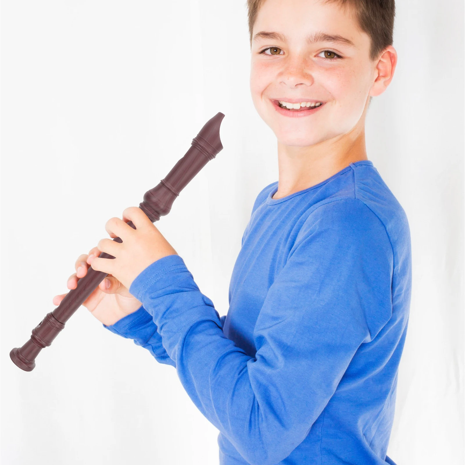 

8 Hole Clarinet Kids Musical Instruments Flutes Recorder for Practice Beginner with Case Abs Soprano Child