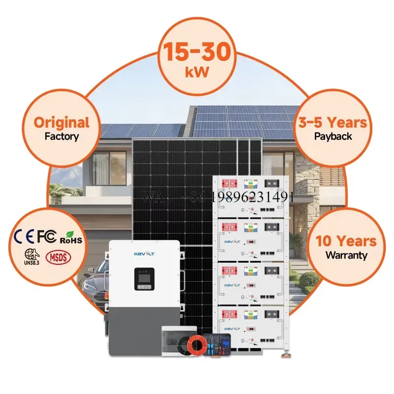 Renewable Energy All in One Solar Power System 10kW 20kW Solar Panels With Battery and Inverter Hybrid Solar System for Home