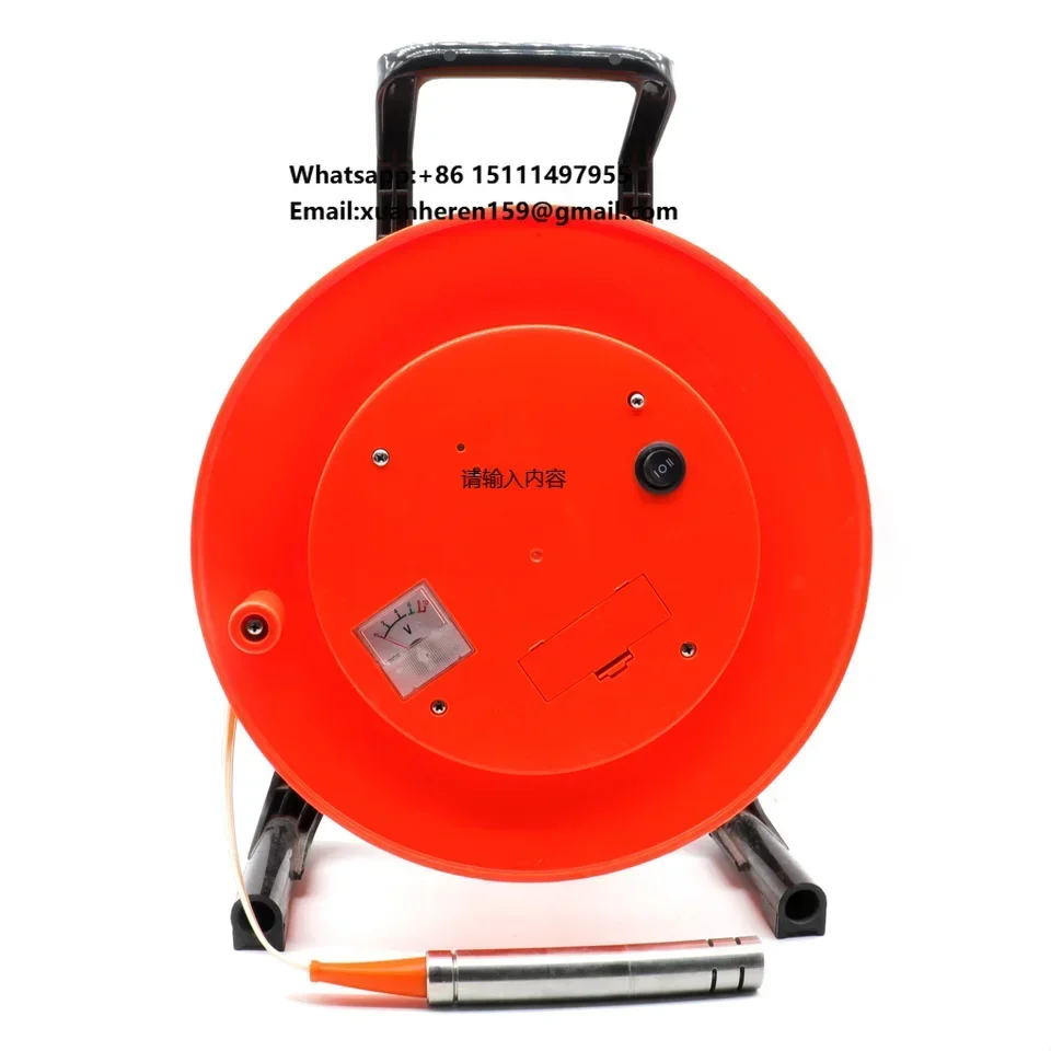 Professional 150M Borehole Water Level Meter Stainless Steel Depth Sensor for Well Drilling & Monitoring