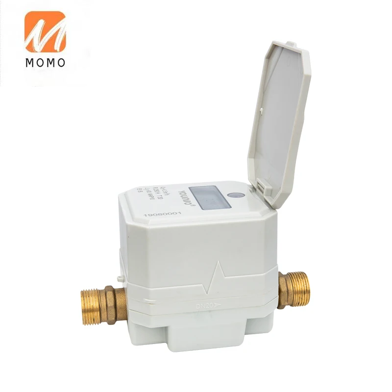 High Precision Household Intelligent medidor de agua Smart Ultrasonic Water Flow Meter With Pulse Output