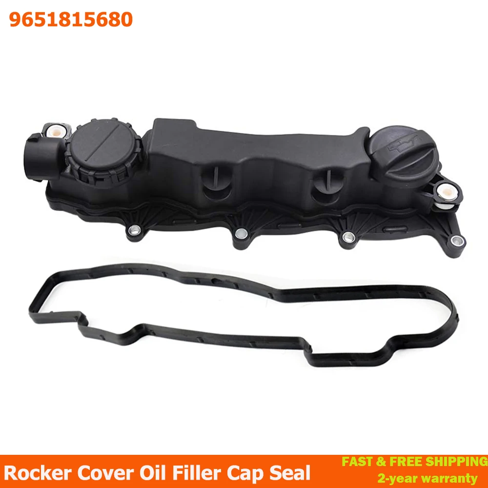 

Rocker Cover Oil Filler Cap Seal For Ford Citroen Peugeot Fiat 1.6 HDi 0248L1 9651815680 3M5Q6K271AD