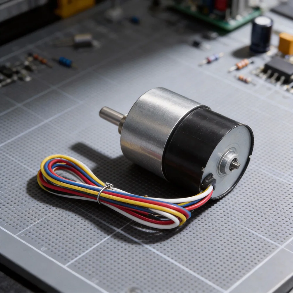 JGB37-3525 DC Brushless Geared Motor With FG Signal Reversible Rotation Low Noise Geared Motor For Automated Equipment Tools