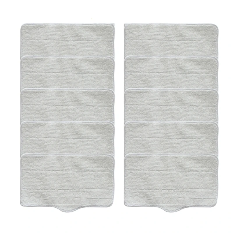10 unids/set almohadillas limpieza fregona aspiradora manual paño mopa trapo para aspiradora ZQ100 ZQ600 ZQ610