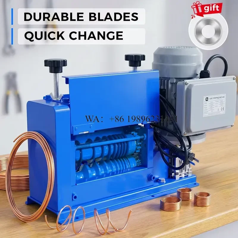 Wmwmnu for Portable M30-1 Single Blade Stripper Compact Small Footprint Waste Copper Wire Processing Copper