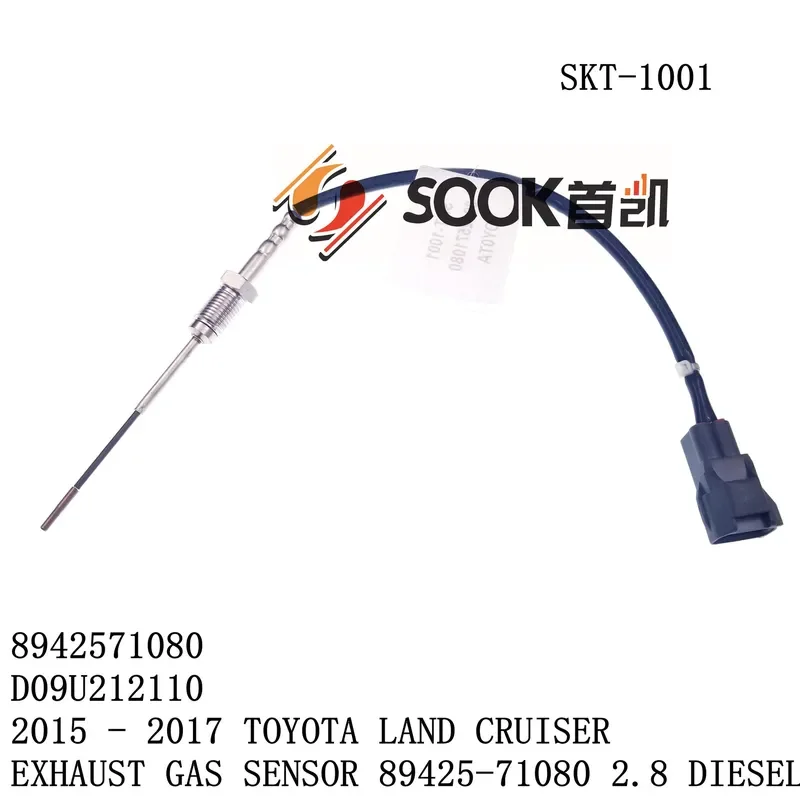 

Temperature Sensor for 8942571080 SKT-1001 Vehicle Exhaust Emissions and Exhaust Temperature Monitoring Factory Direct Sales