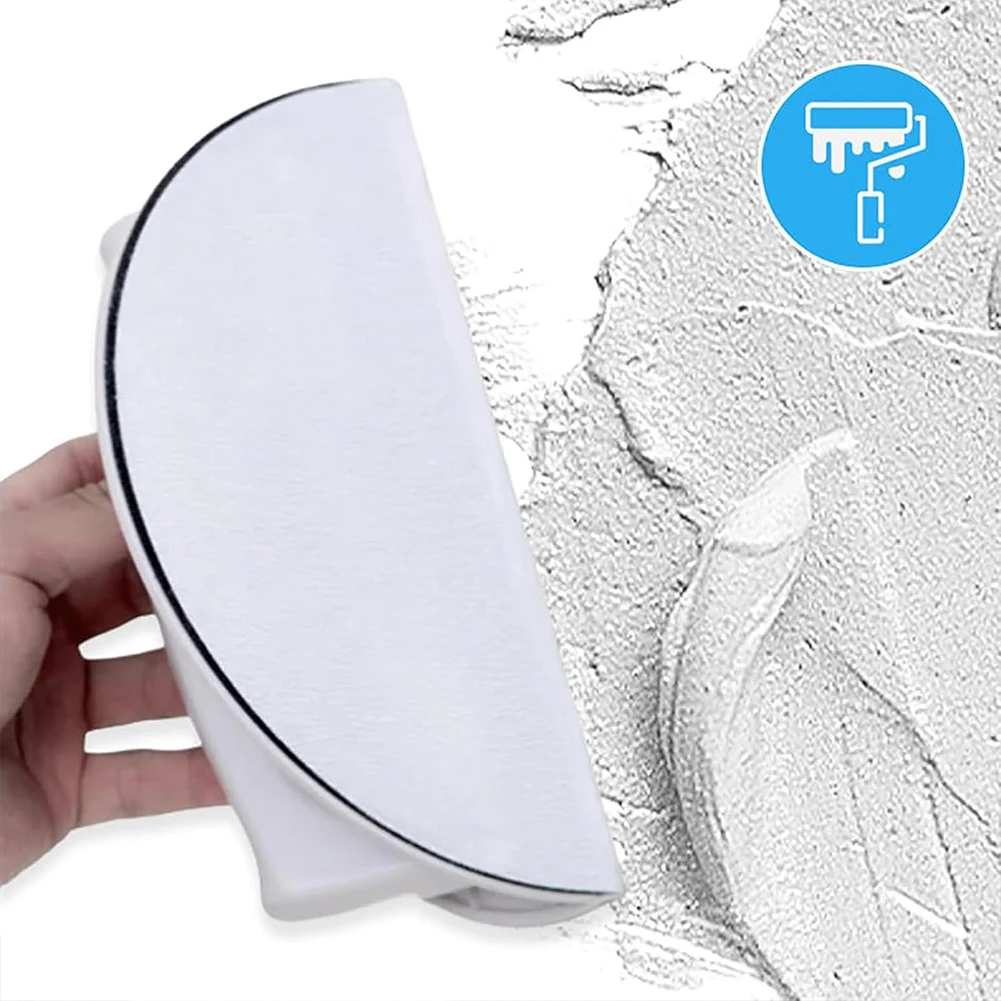 أداة صنفرة ورق الصنفرة ذاتية اللصق مجموعة أدوات الصنفرة المحمولة شبه دائرية أداة تجليخ ورق الصنفرة مع 10 ورق الصنفرة