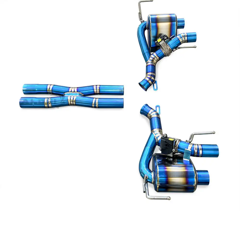 

Titanium Exhaust Suitable for Ferrari FF 6.3 V12 2011-2016 Titanium Material cat Back Exhaust with Valve Performance Exhaust