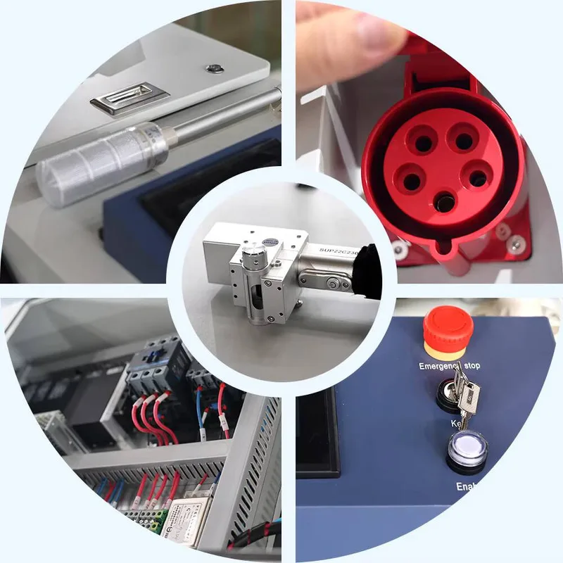New Appearance Continuous Fiber Laser Cleaning Machine Rust Removal Laser Cleaning Machine