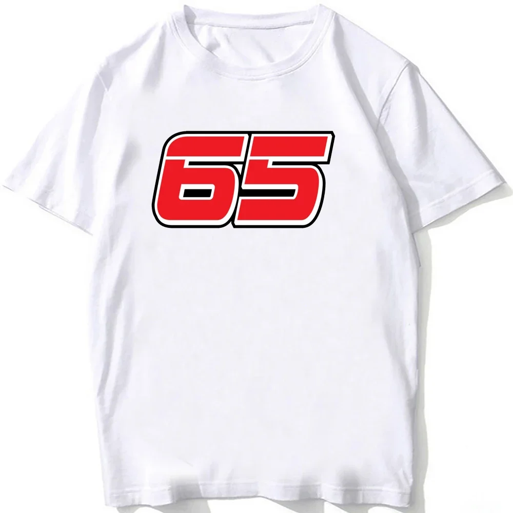 Loris Capirossi 65 GP T-Shirt New Summer Men Short Sleeve GS Adventure Moto Sport Casual White Tops Man Motorcycle Rider Tees