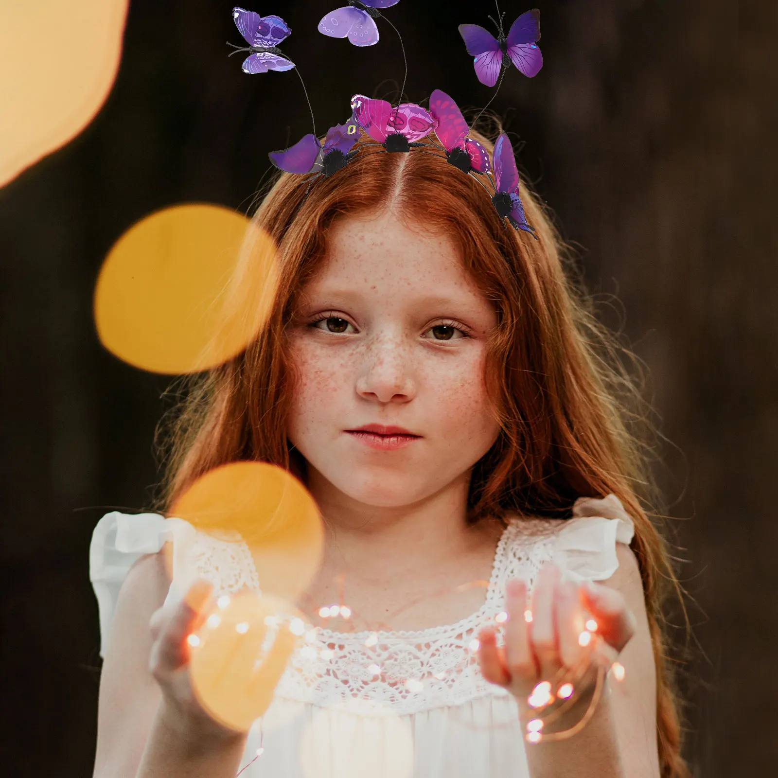 

Elegant Fashion Decoration for Women Party Wedding Butterfly Headband For Women Accessories Hair Hoop