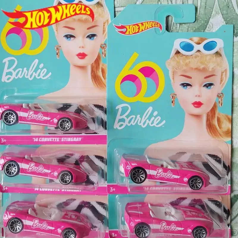 

Подлинная совместимая брендовая модель автомобиля из сплава Hot Wheels, игрушечный трек, день автомобили 14, Corvette Stingray, подарки на день рождения и праздник
