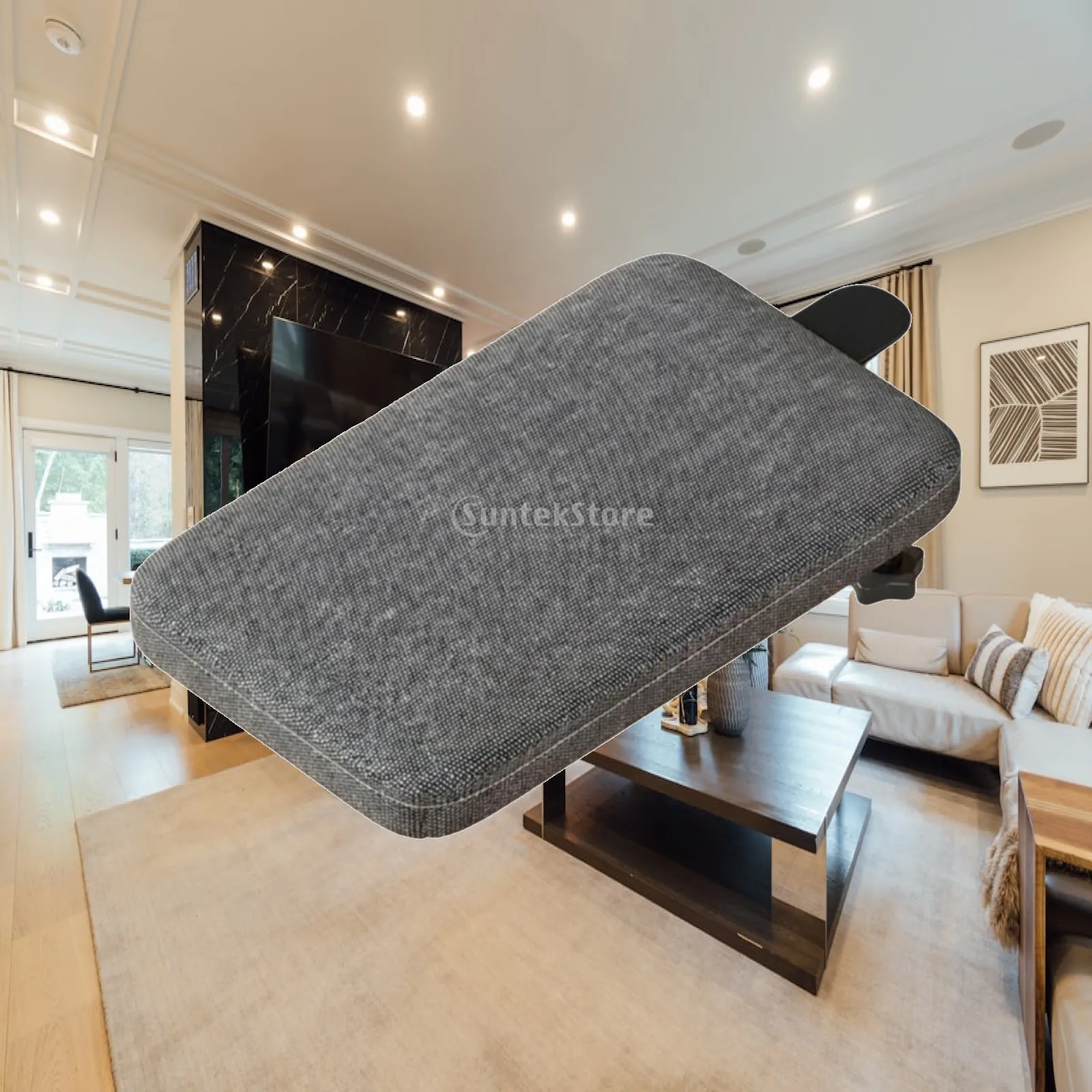 Desk Armrest Support Pad Space-Saving Clamp-on Arm Rest Stable