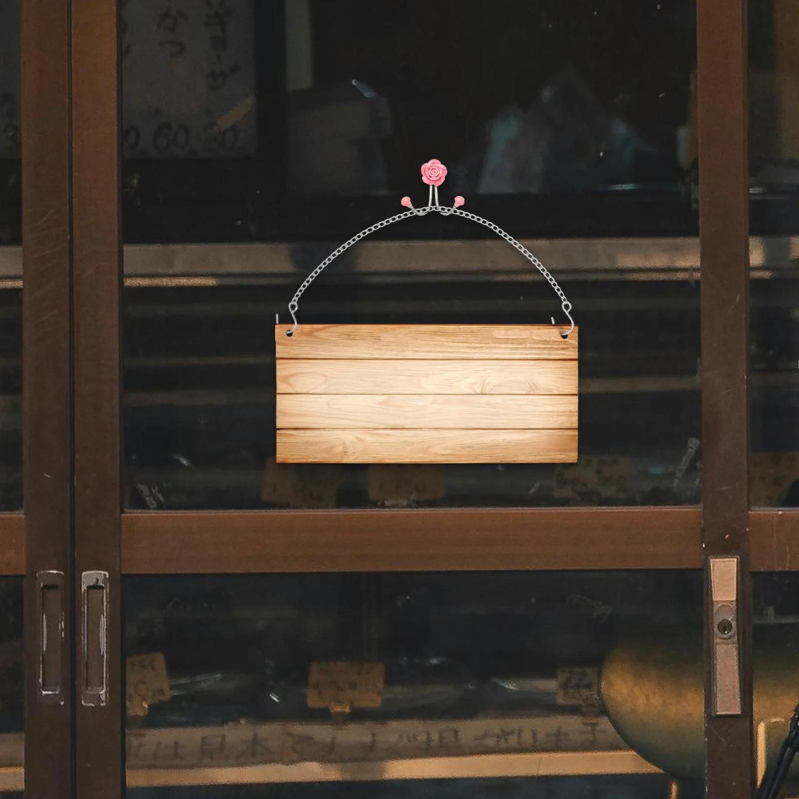 

10Pcs Heavy Duty Stainless Steel Door Sign Hanging Chain Multipurpose Bird Feeder Plant Ornament Billboard Hooks