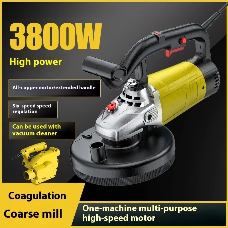 Automatic Multifunctional Dust-free Concrete Grinding Machine Cement Coarse for Dead Corner Wall