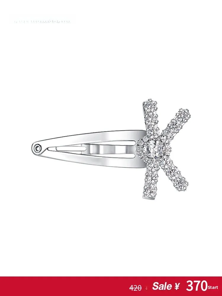 

Faionable Zircon Knot Hair Accories Women's Side Clip Hair Decorations Trendy Fre out Original Design