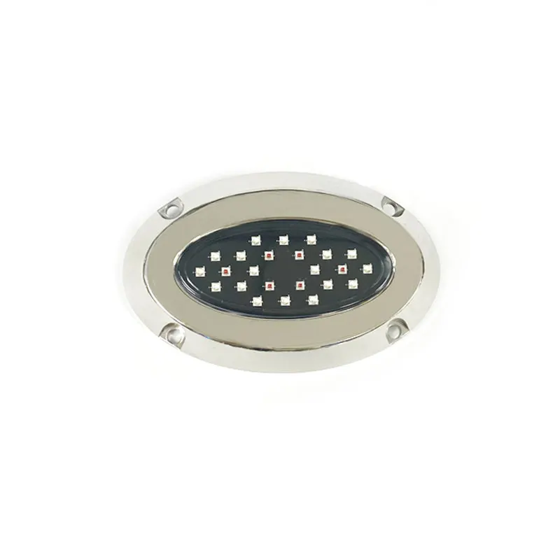 

New Arrival WEIKEN Yacht Marine Boat 120W Oval Underwater Light RGB