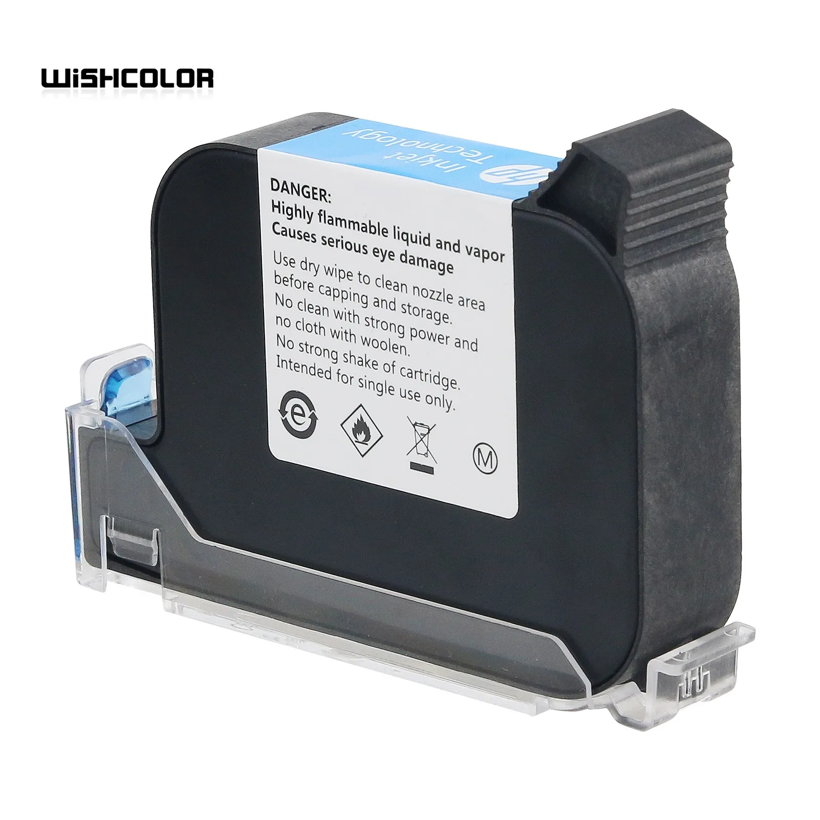 Wishcolor JS10m  JS12m Ink Cartridge Quick Drying JS10 JS12 Ink Cartridge for 530/T1/M7/360 Handheld Inkjet Printer