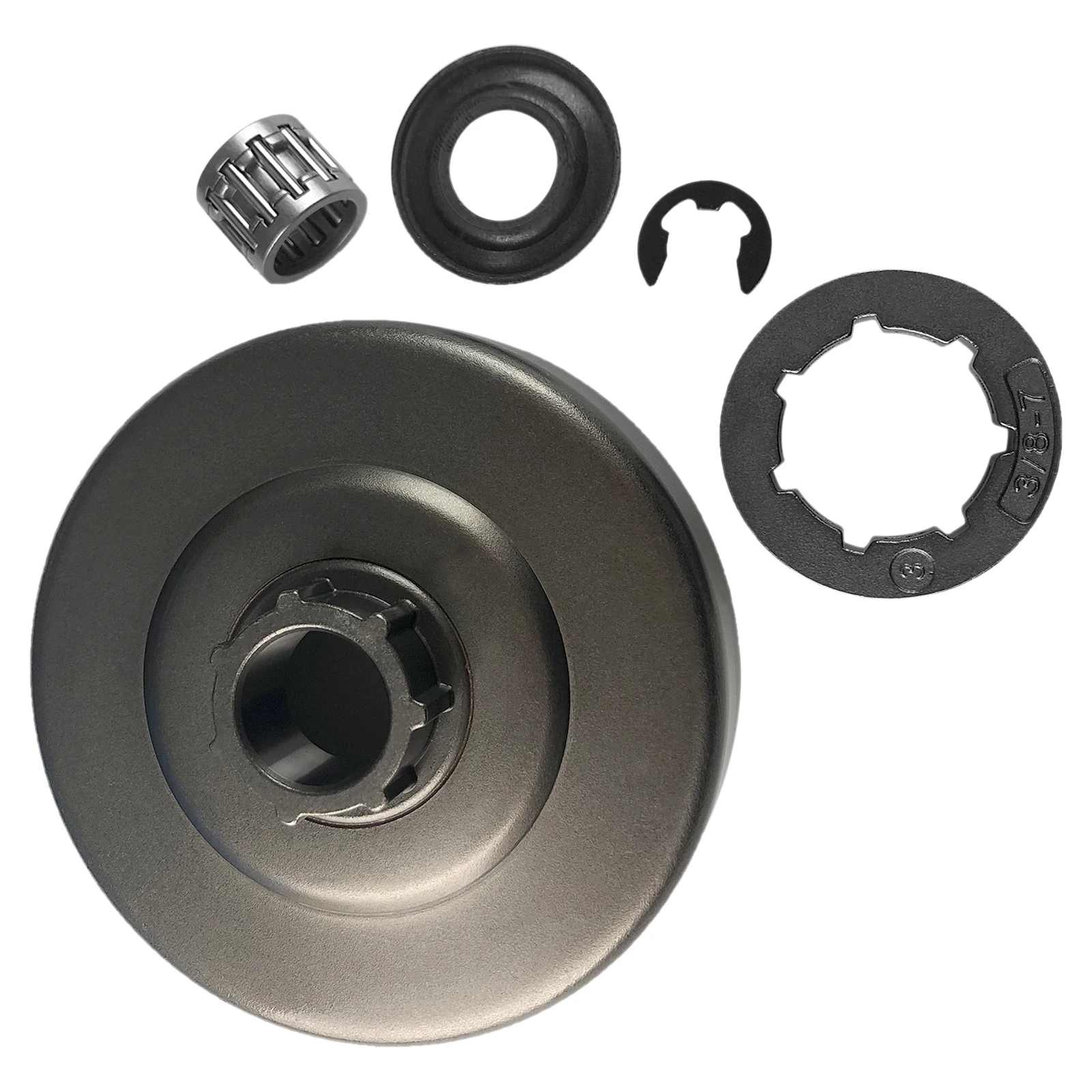 Clutch Drum Sprocket 3/8Rim Washer Kit Fit For Husqvarna 365 362 371 372 372XP Chainsaw Replace For 503 93 24-71 503 27 21-01