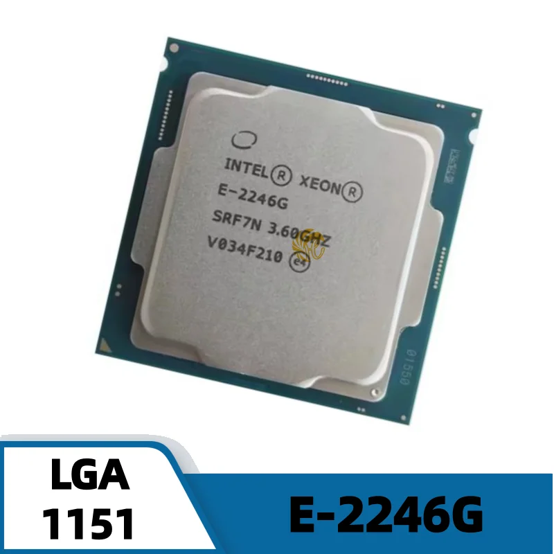 Xeon E-2246G CPU 3.60GHz 12MB 80W 6 inti 12 thread DDR4 LGA1151 E2246G