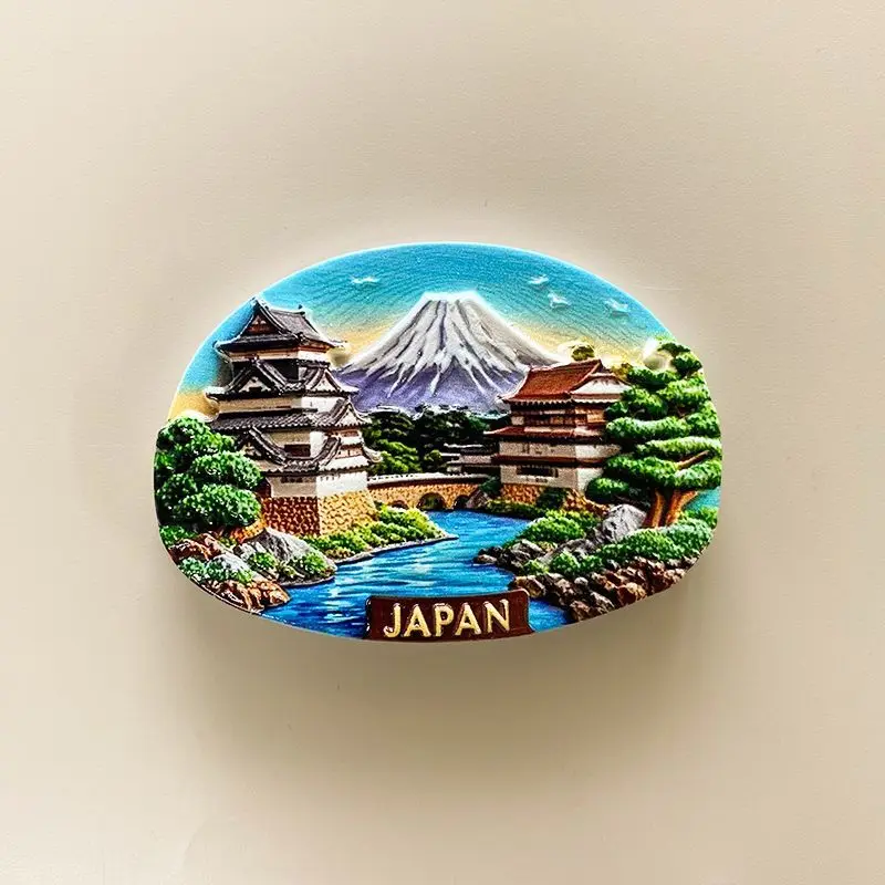 

Internet Celebrity Architectural Impression Landmark National City Acrylic Fridge Magnet Large Magnet Tourist Attraction Souveni