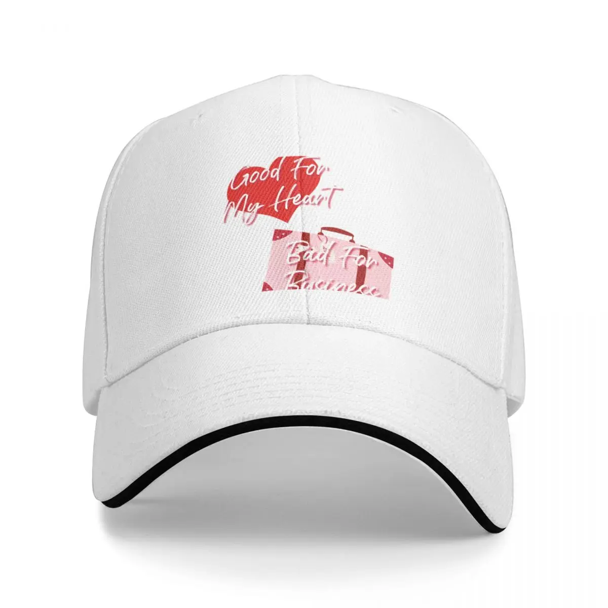 Good For My Heart Baseball Cap Hat Man Luxury Big Size Hat Designer Man Women's