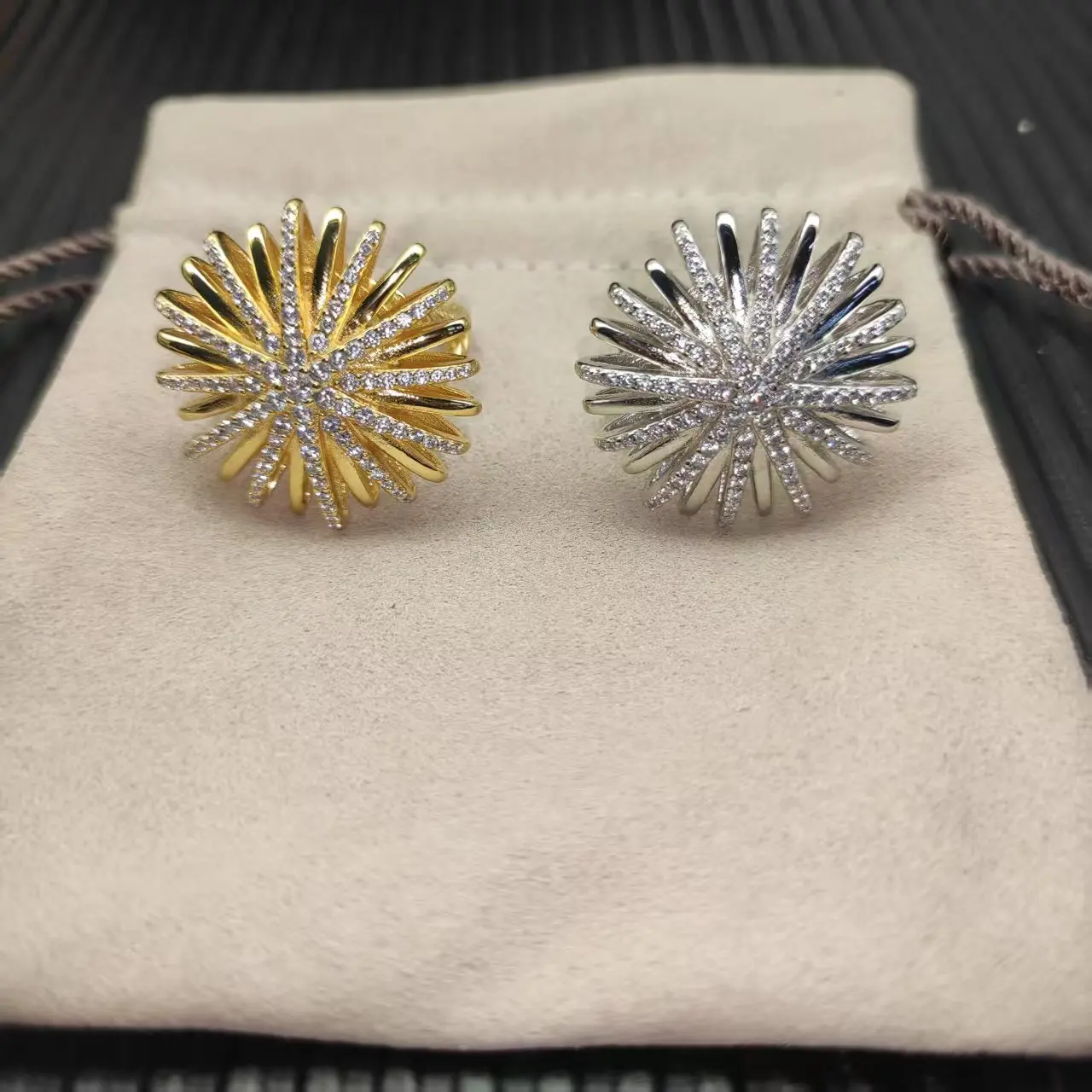 

S925 Sterling Silver 2025 New 28mm Starry Sky Ring - Unisex Fashionable Trendy Retro Simple Classic Luxury Jewelry Party Gift