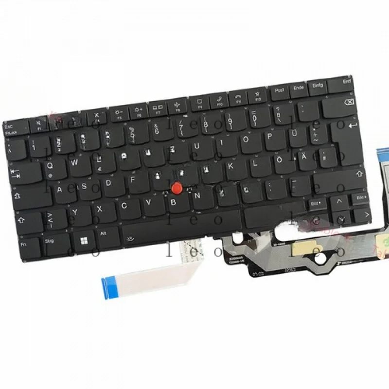 HH  German Backlit Keyboard for Lenovo Thinkpad T14S Gen3 (Type 21BR 21BS 21CQ 21CR)