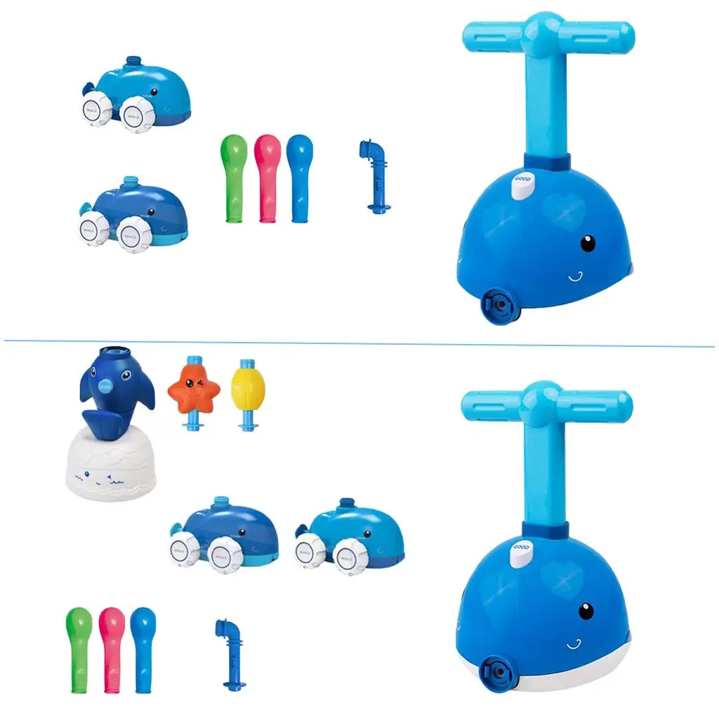Balloon Launcher & Powered Set Dolphin Aerodynamic Cars Party Supplies