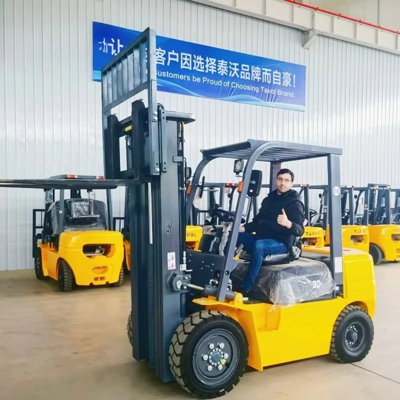 3.5 ton 4 ton multifunctional forklift for loading and unloading operations in warehouses and courtyards