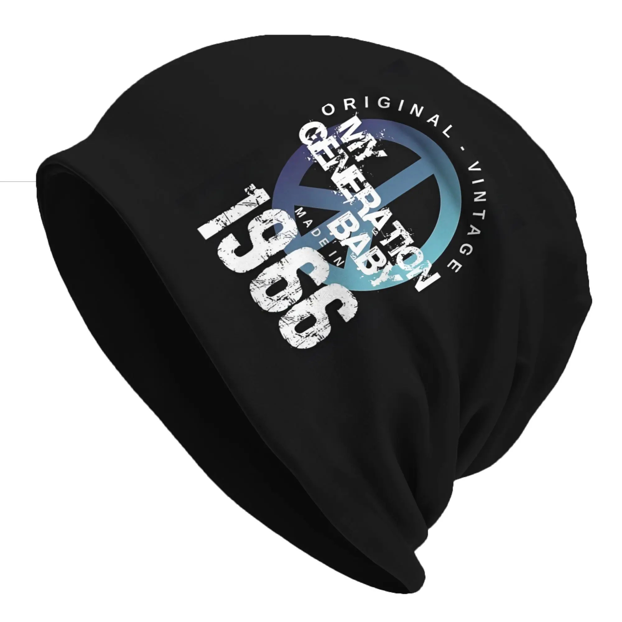 Y2k gorros 60 Years   Caps 1966 Birthday My Year T , My Generation Baby! Thin Hat Bonnet Hats Men Women's Street Ski Cap