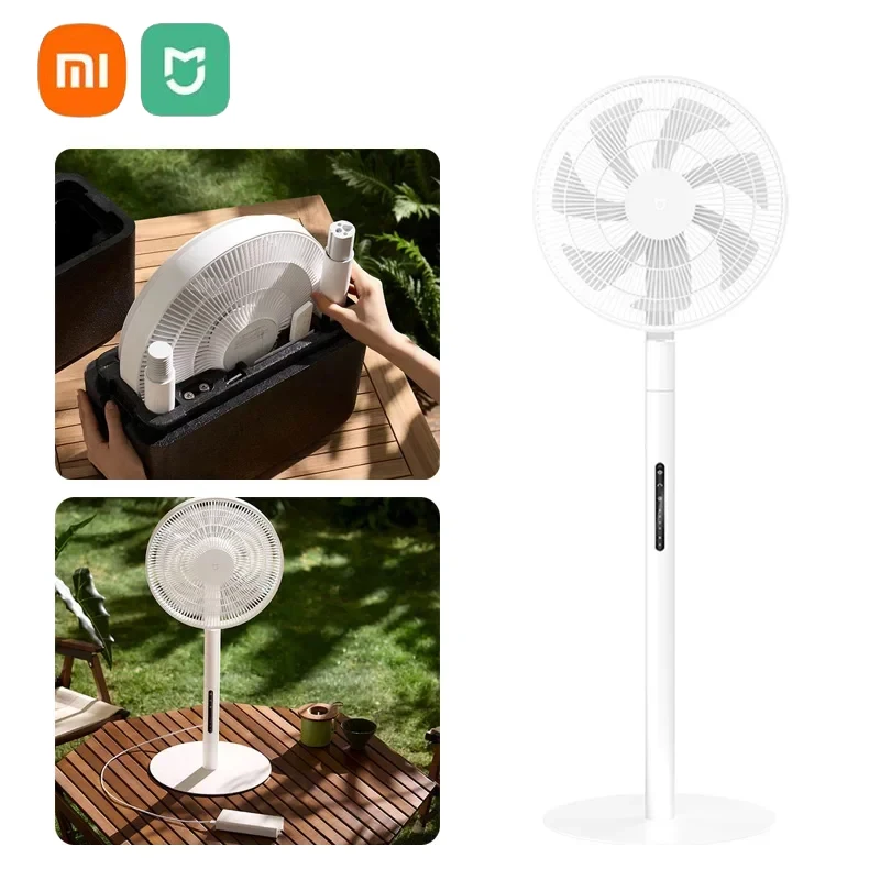 

XIAOMI MIJIA Smart DC Inverter Floor Fan Pro Bluetooth Remote Control Energy Conservation Low Noise Lightweight Design BPLDS09DM