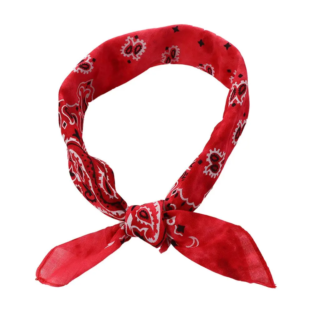 Hair Band Seamless Scarves Cashew Tie-dye Square Scarf Hip Hop Headwea Hip Hop Paisley Headband Cycling Outdoor Tie Dye Bandana