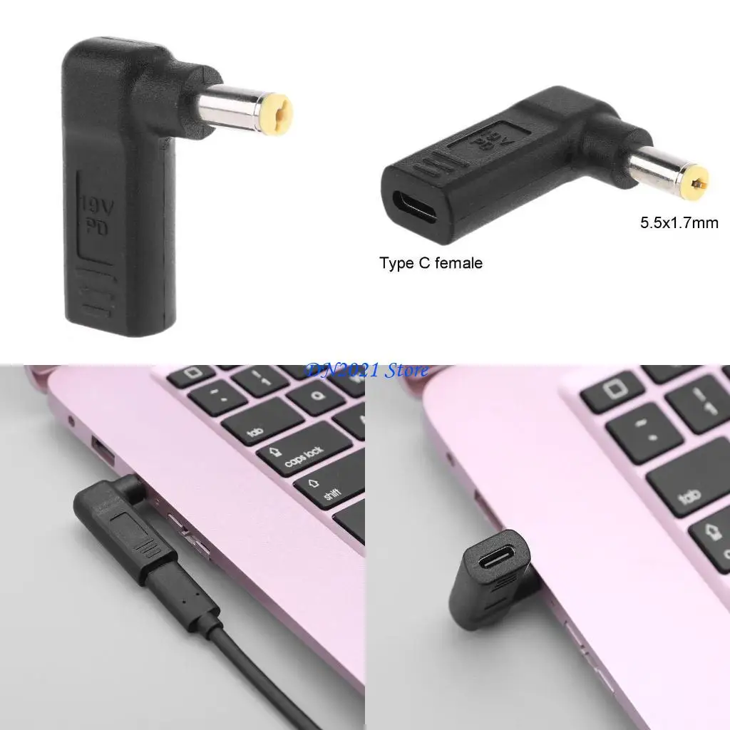 F3KE Plug Converter Power Adapter Connector for Acer for Aspire 5315 5735 5920 5535 5